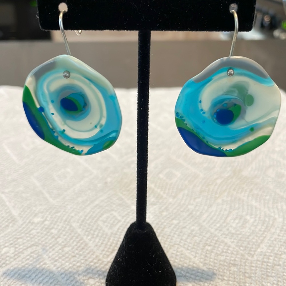 Dinosaur Designs drop earrings